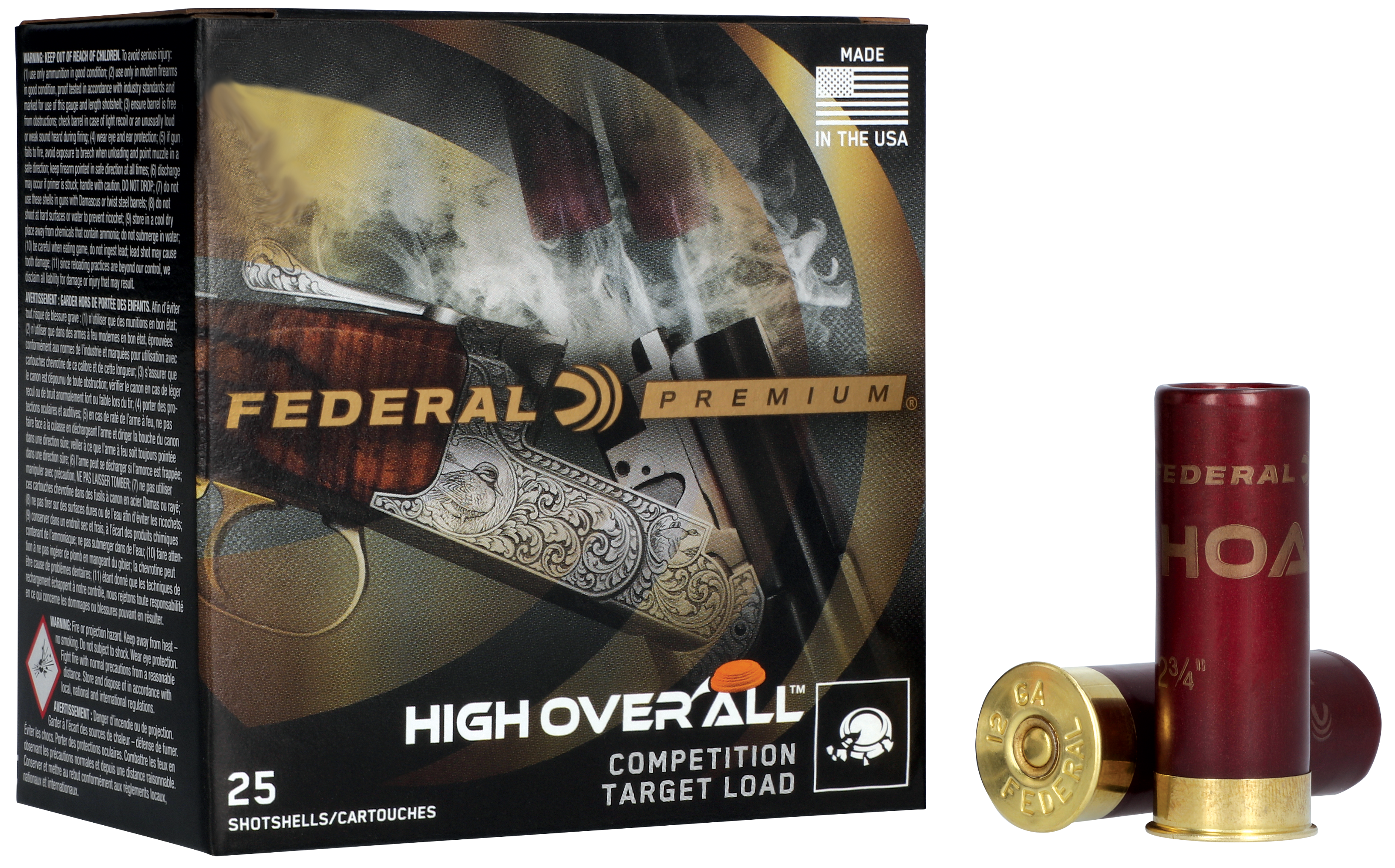 Federal Premium 20 Gauge 2.75 7/8 oz 7.5 Shot HOA2075 (Box)