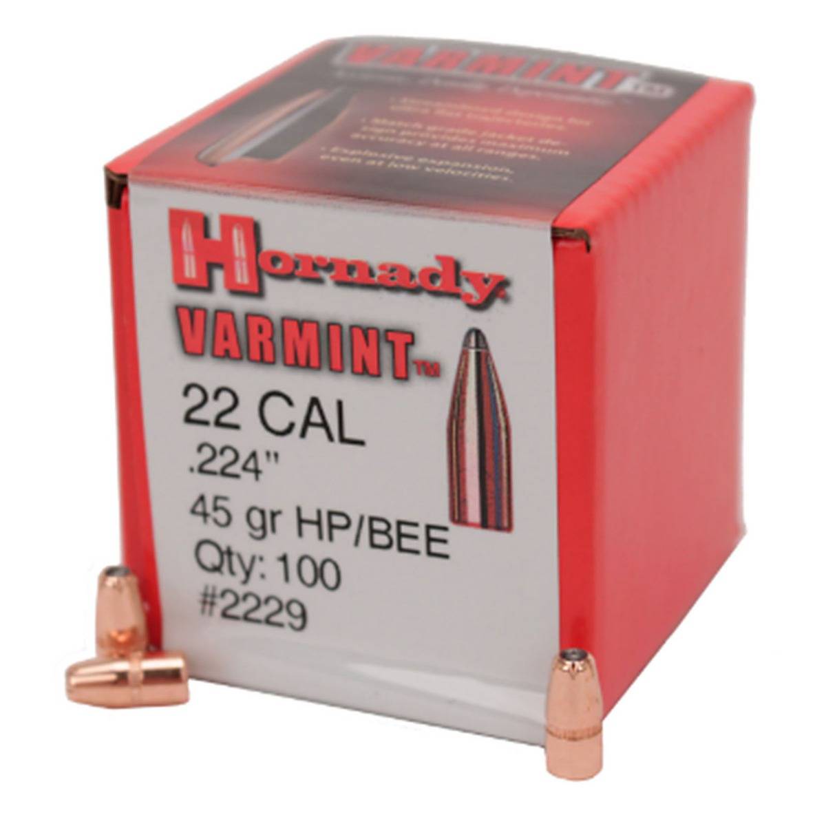 Hornady Traditional 22 Caliber 45 Gr Hollow Point