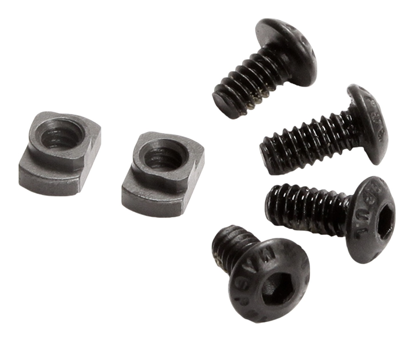 Magpul M-LOK T-Nut Replacement Set - Chromoly Steel Manganese Phosphate - Black