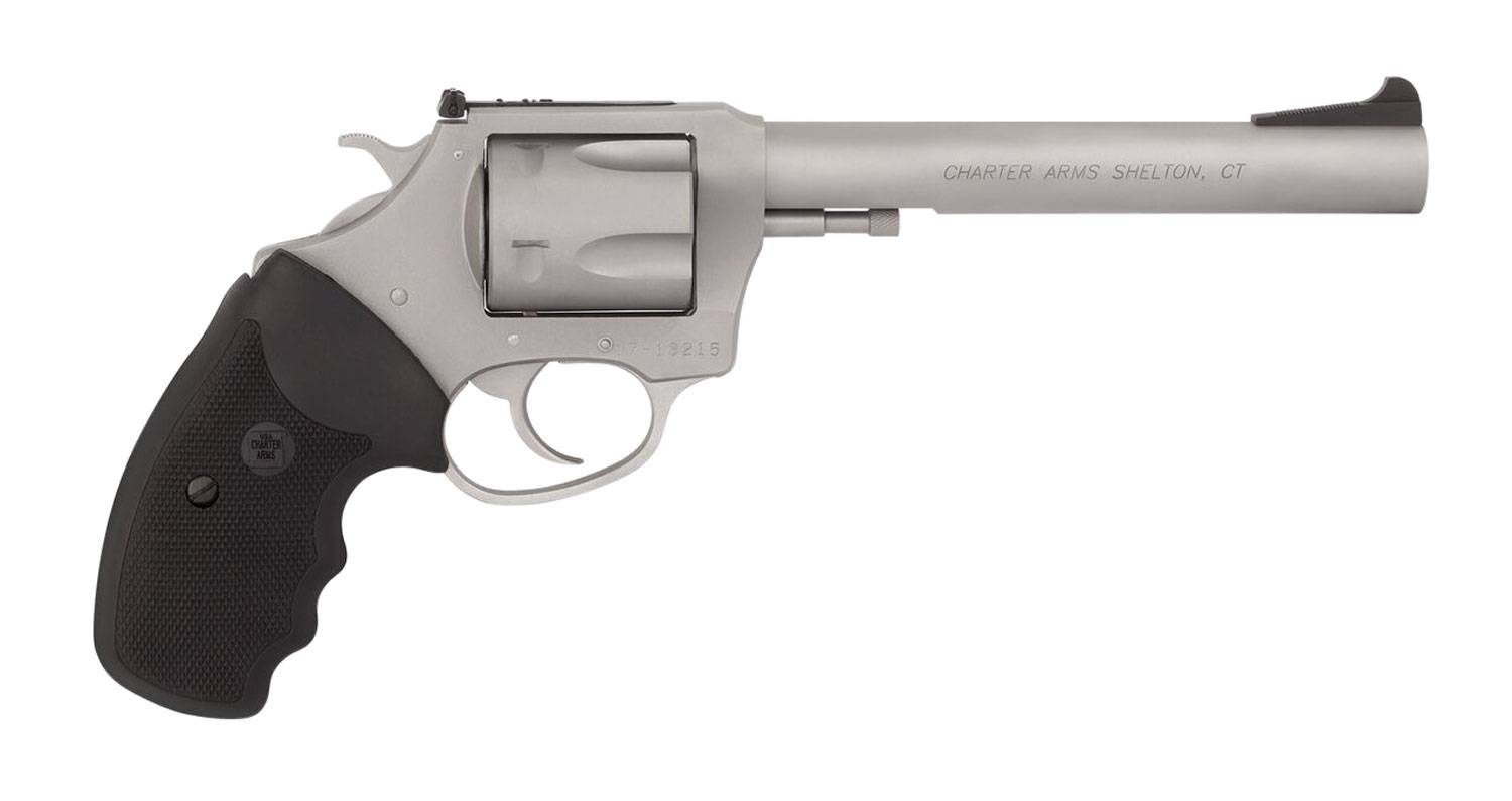 Charter Arms Target Magnum 357 Mag 6 Stainless 6-Shot