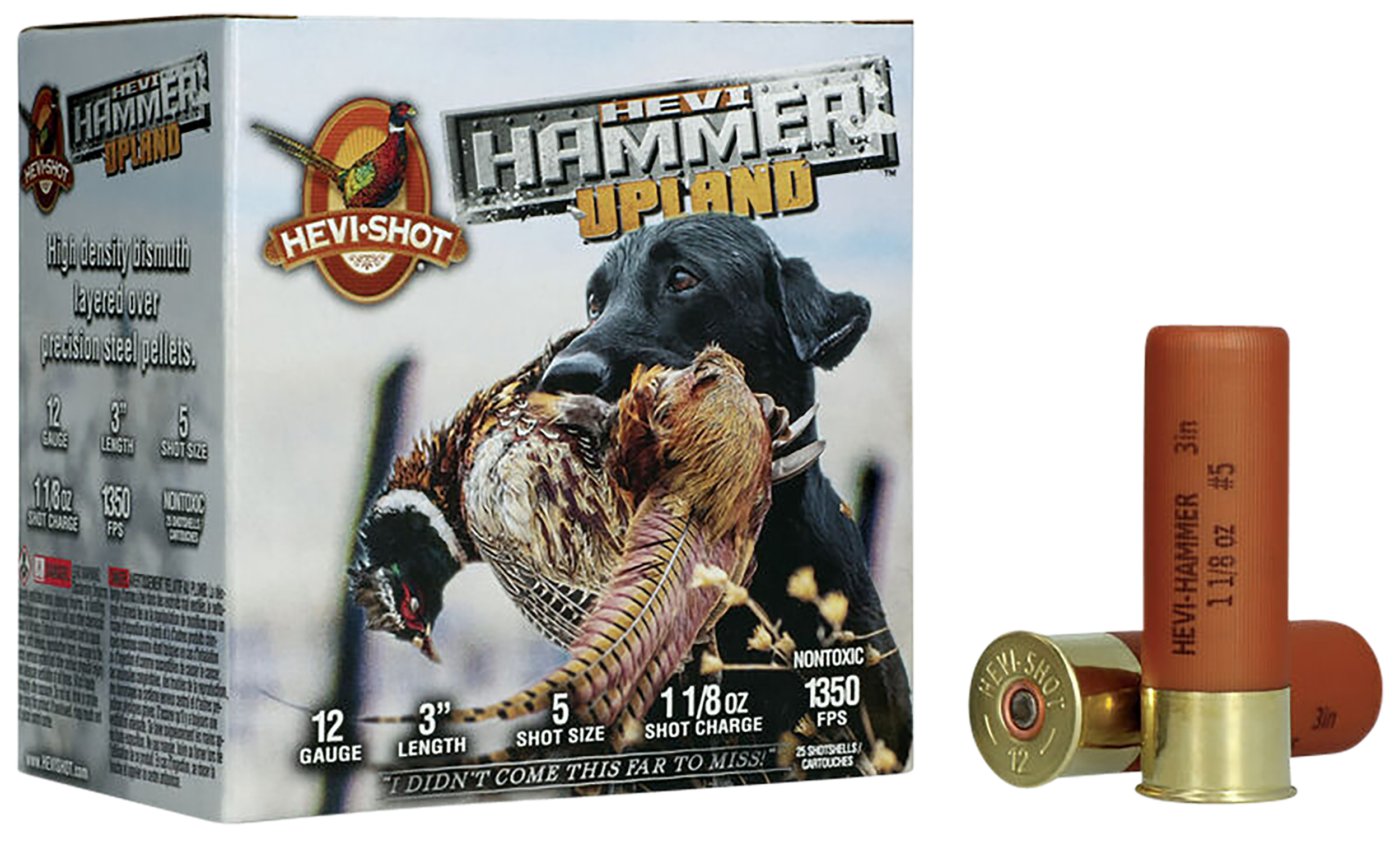 Hevishot Hevi-hammer 12 Gauge 3 1 1/8 oz 5 Shot HS29125 (Box)