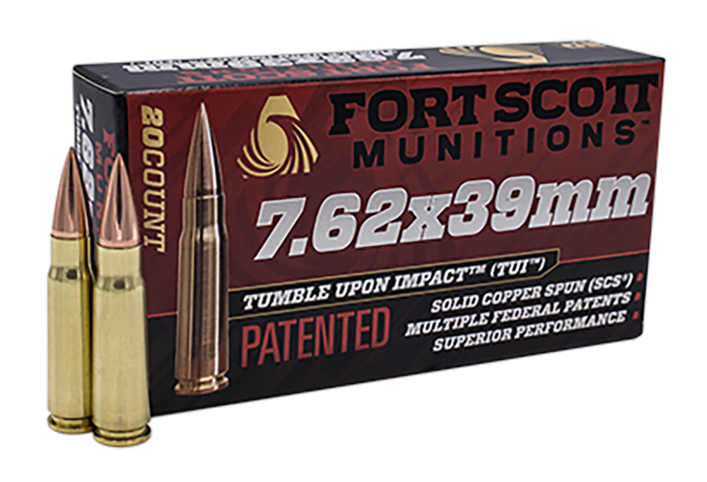 Fort Scott TUI 7.62x39mm 117 Gr SCS 20 Rounds (Box)