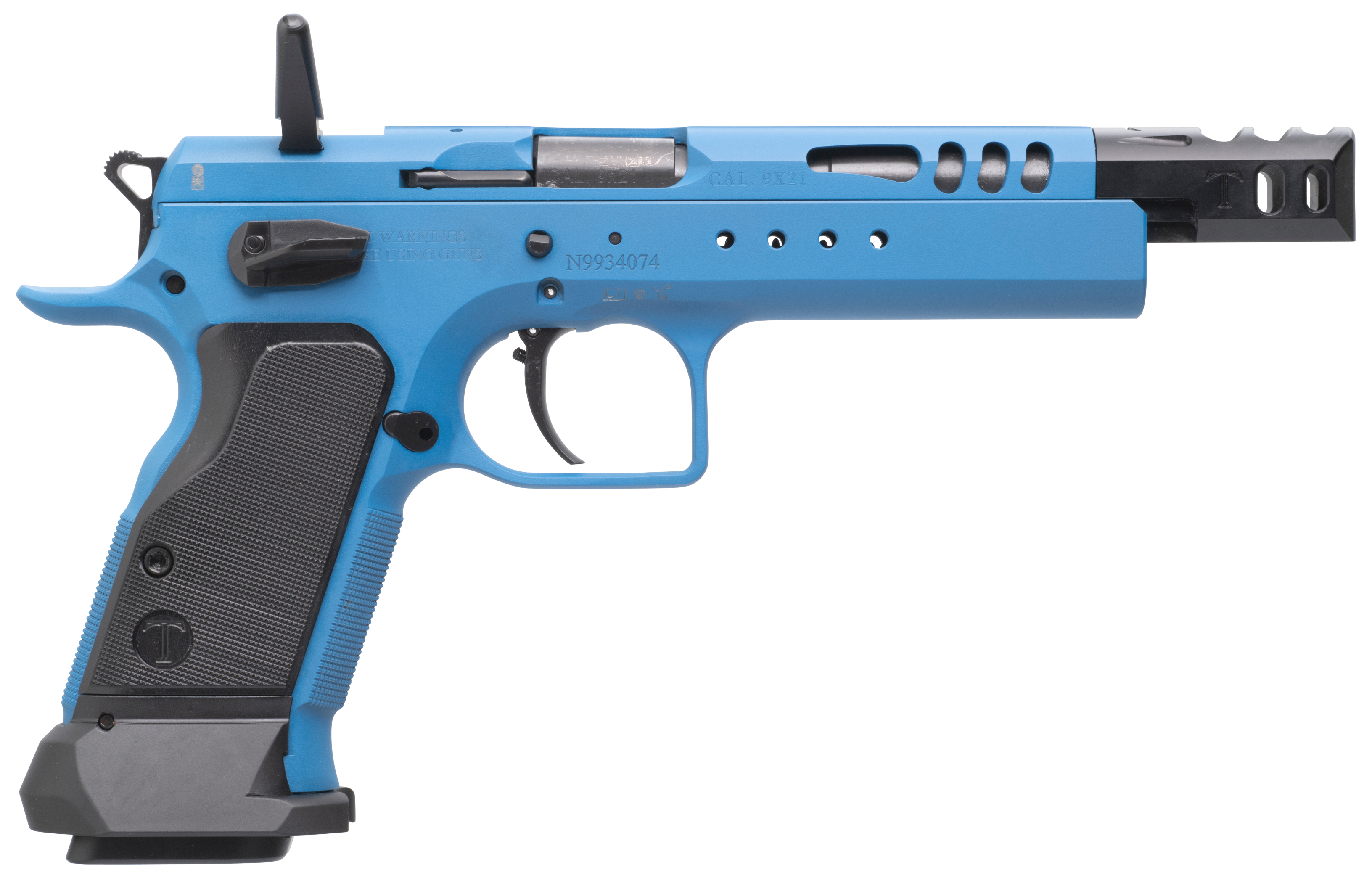 Tanfoglio IFG 9mm 5.20 17+1 Blue TFDOM9