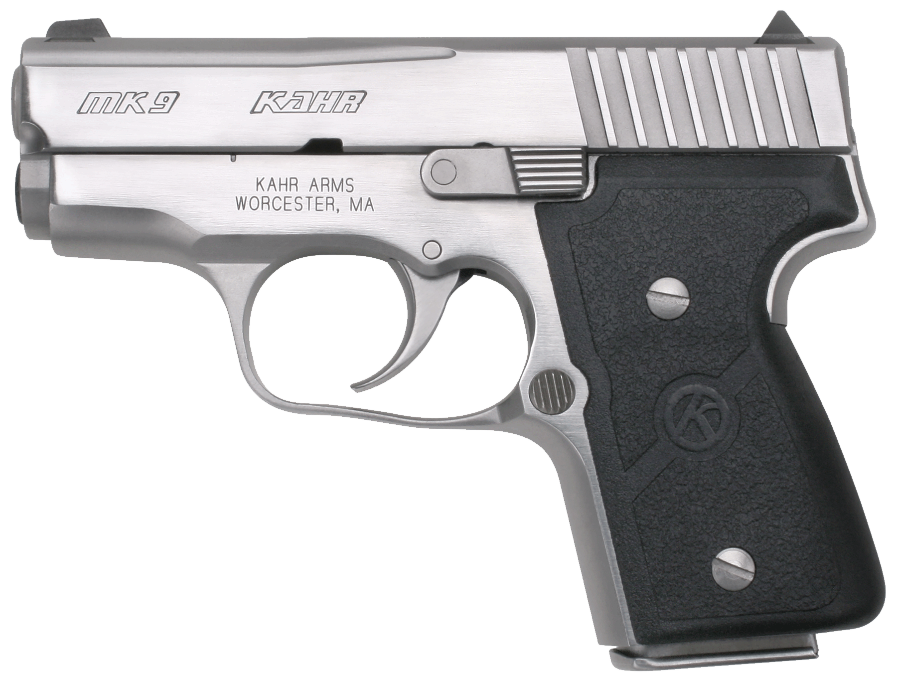 Kahr Arms Mk 9mm 3 6+1 Stainless Steel Polished Stainless Steel M9098A
