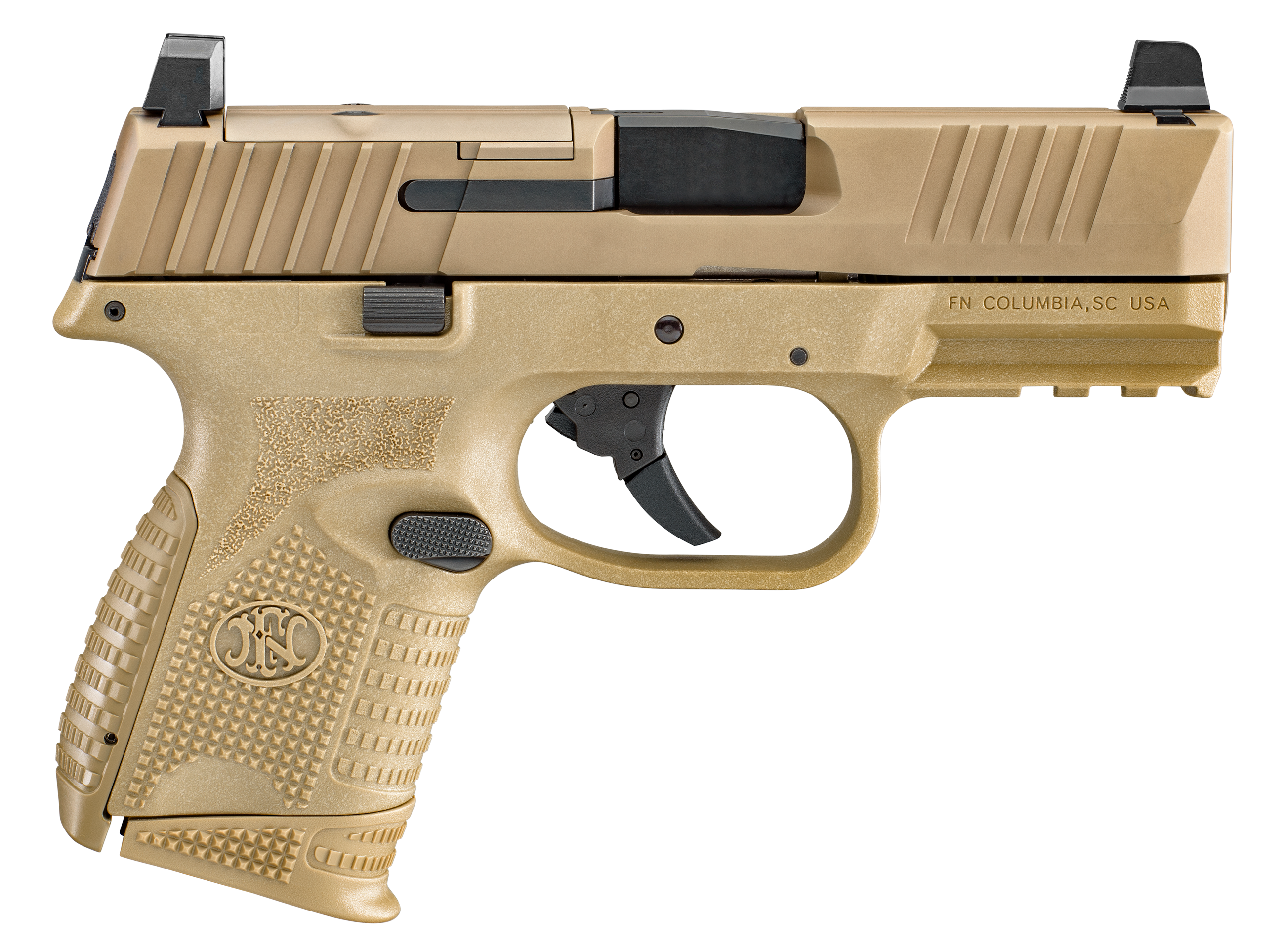 FN 509C MRD Compact 9mm 3.70" 15+1/12+1 (FDE/Polymer) 66100574