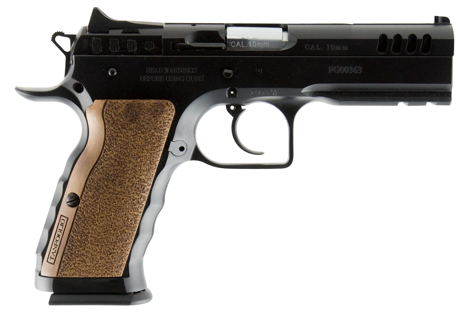 Tanfoglio IFG 10mm 4.50 13+1 Black TFSTOCKI10