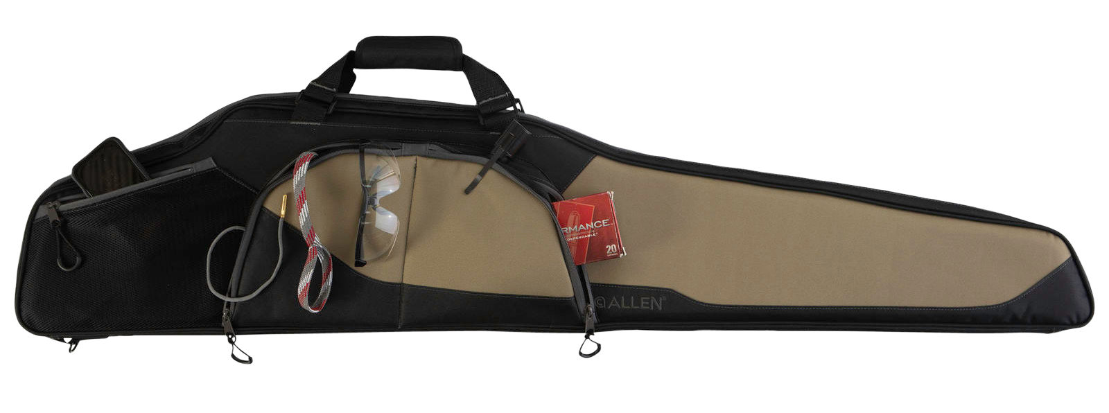 Allen Endura Rifle Armor - Black & Tan 68246