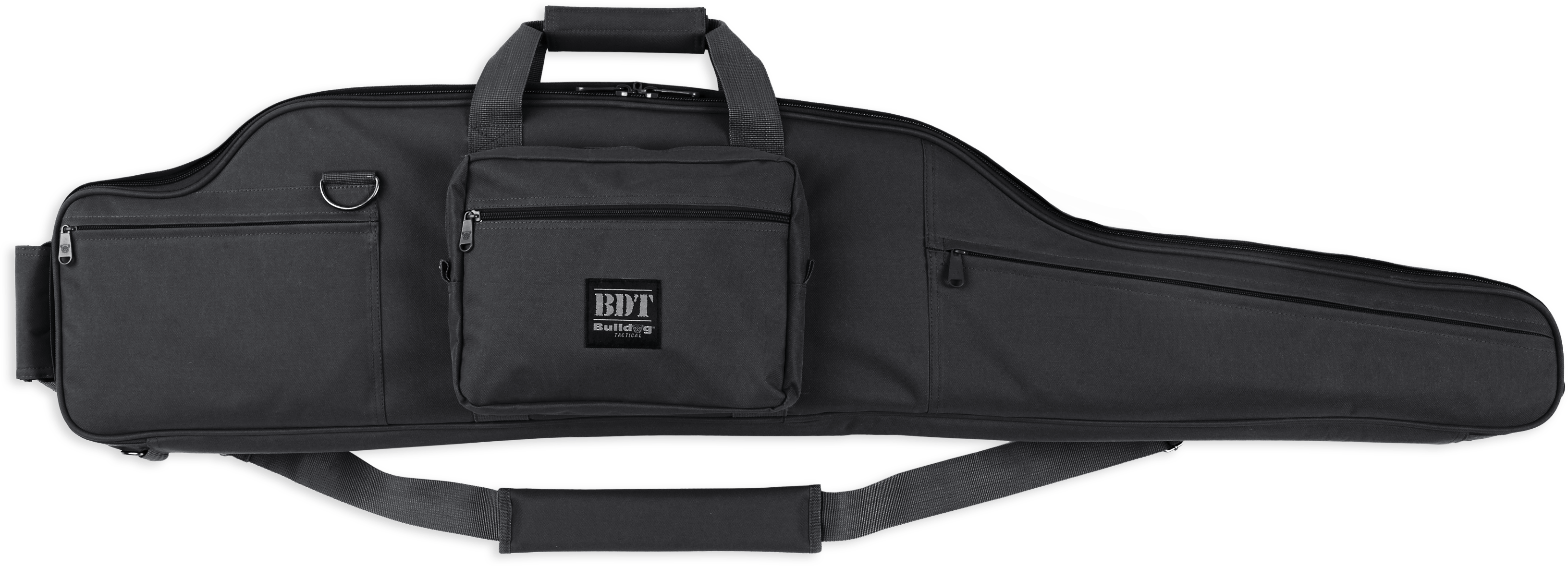 Bulldog Black Smooth Water Resistant Lockable Rifle Case BDT8054B