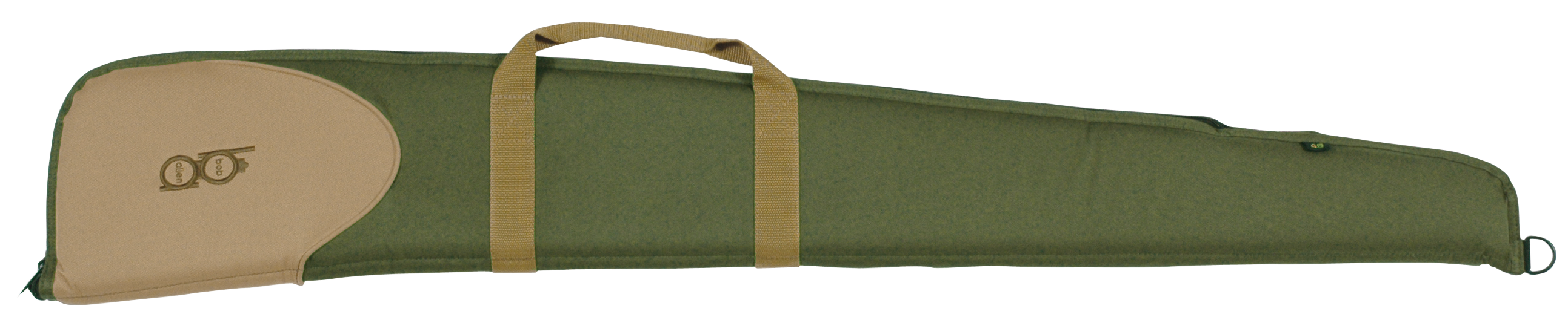 Bob Allen Foam-padded 600D Polyester Shotgun Gun Case - Olive Green/Khaki 48 16504
