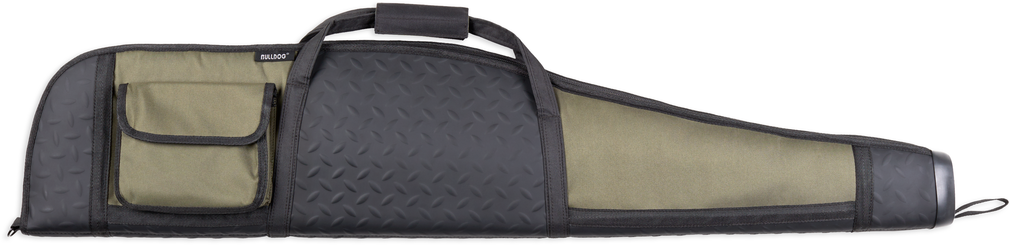 Bulldog Nylon Water Resistant Gun Case 48 Black/Green BD310