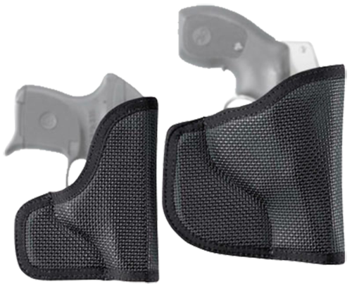 Desantis Nemesis Pocket Holster for: Glock 26/27, H&K P2000, S&W M&P CPT 9/40, S&W Shield 9/40/45, Walther PPS, Walther PK380, Springfield EMP 3, Taurus 709 Slim, Taurus PT111/140 G2 Mil, Rubberized Fabric Black