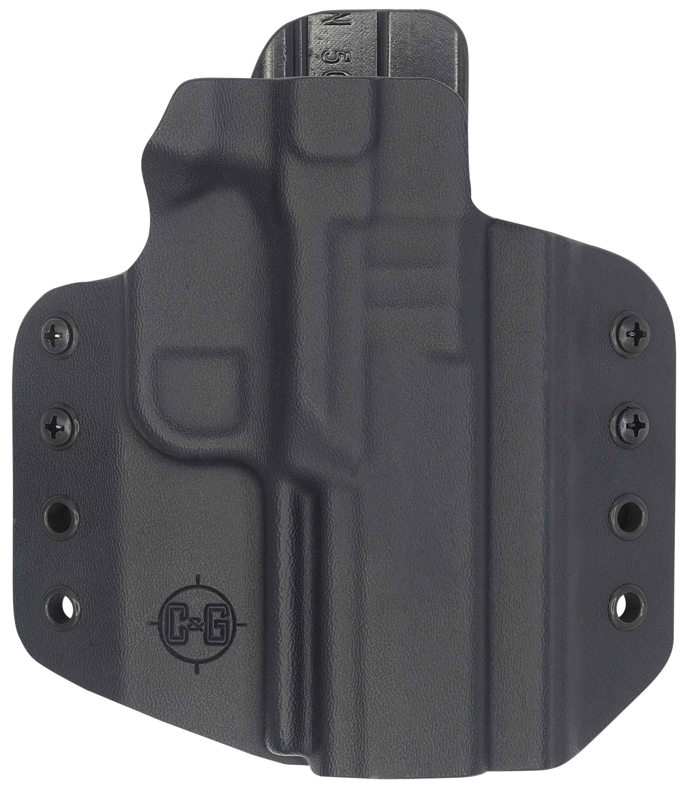 C&G Holsters Covert FN 509T Kydex OWB Holster Right, Black - 1696100