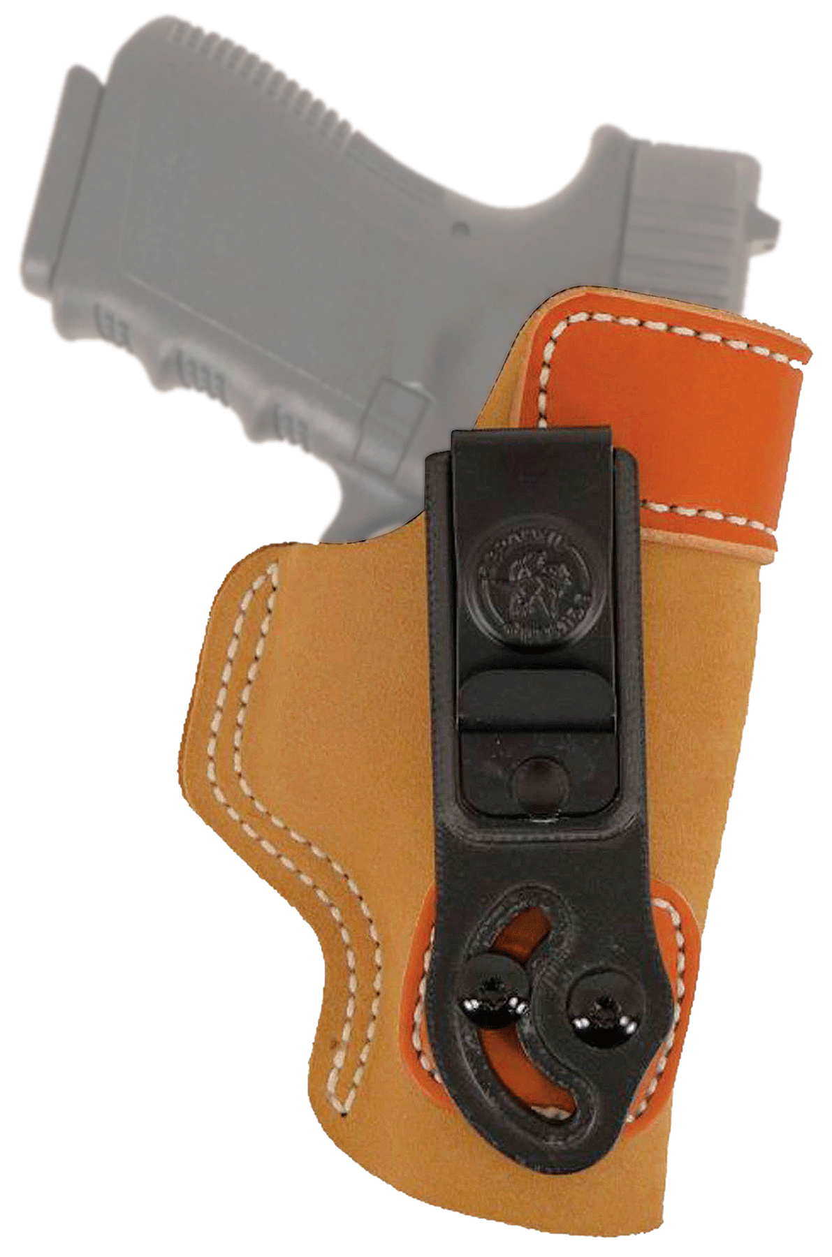 Desantis Gunhide Sof-tuck Right Hand Pistol Inside-The-Waistband Tan Leather/Suede Holster 106NAR7Z0