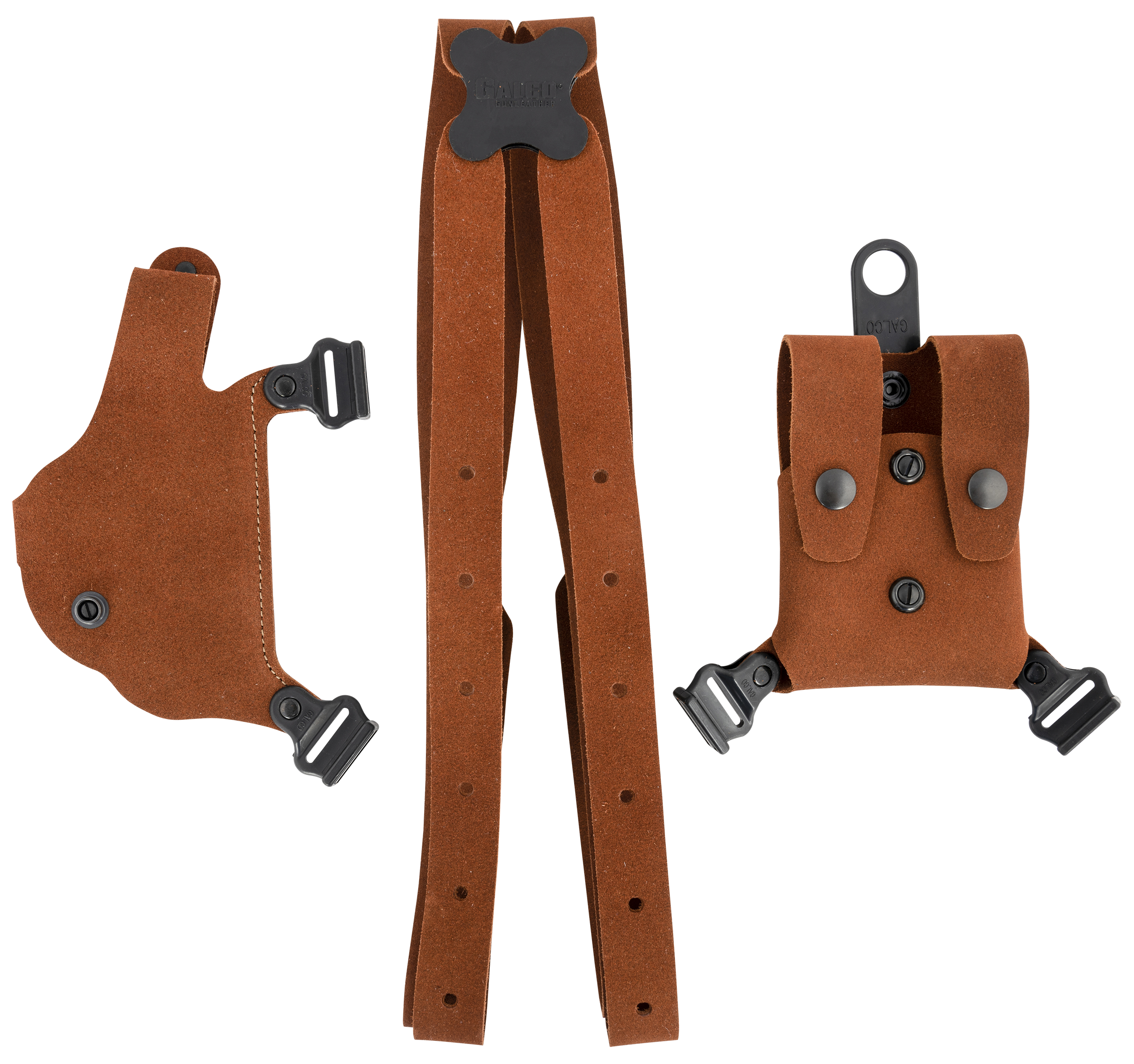 Galco Classic Lite Natural Leather Right Hand Shoulder Holster for Ruger LC Handgun CL2636
