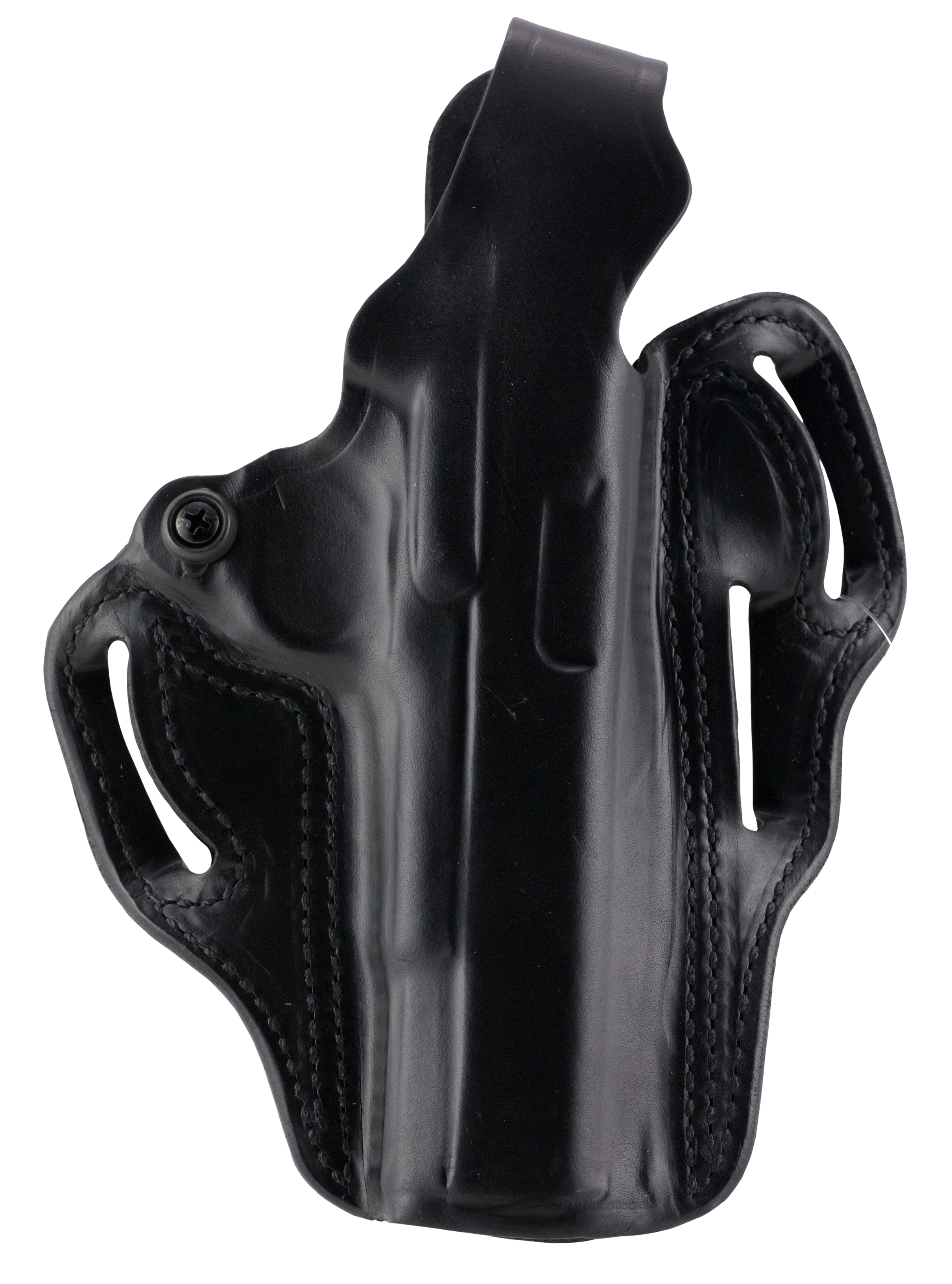 Desantis Gunhide Thumb Break Black Leather Right Hand Belt Slide Pistol Holster for S&W M&P Shield 001BAX7Z0