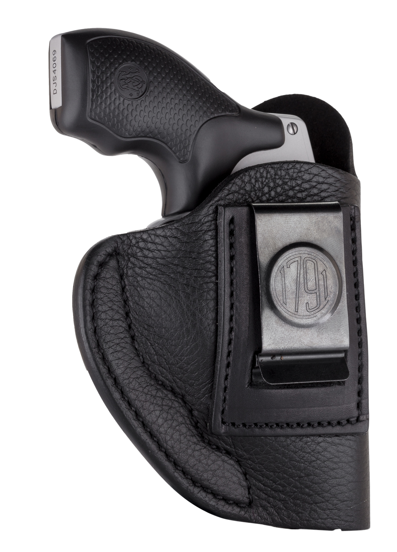 1791 Gunleather Sch Leather Left Hand Ruger LC9 Belt Clip Holster SCH2NSBL