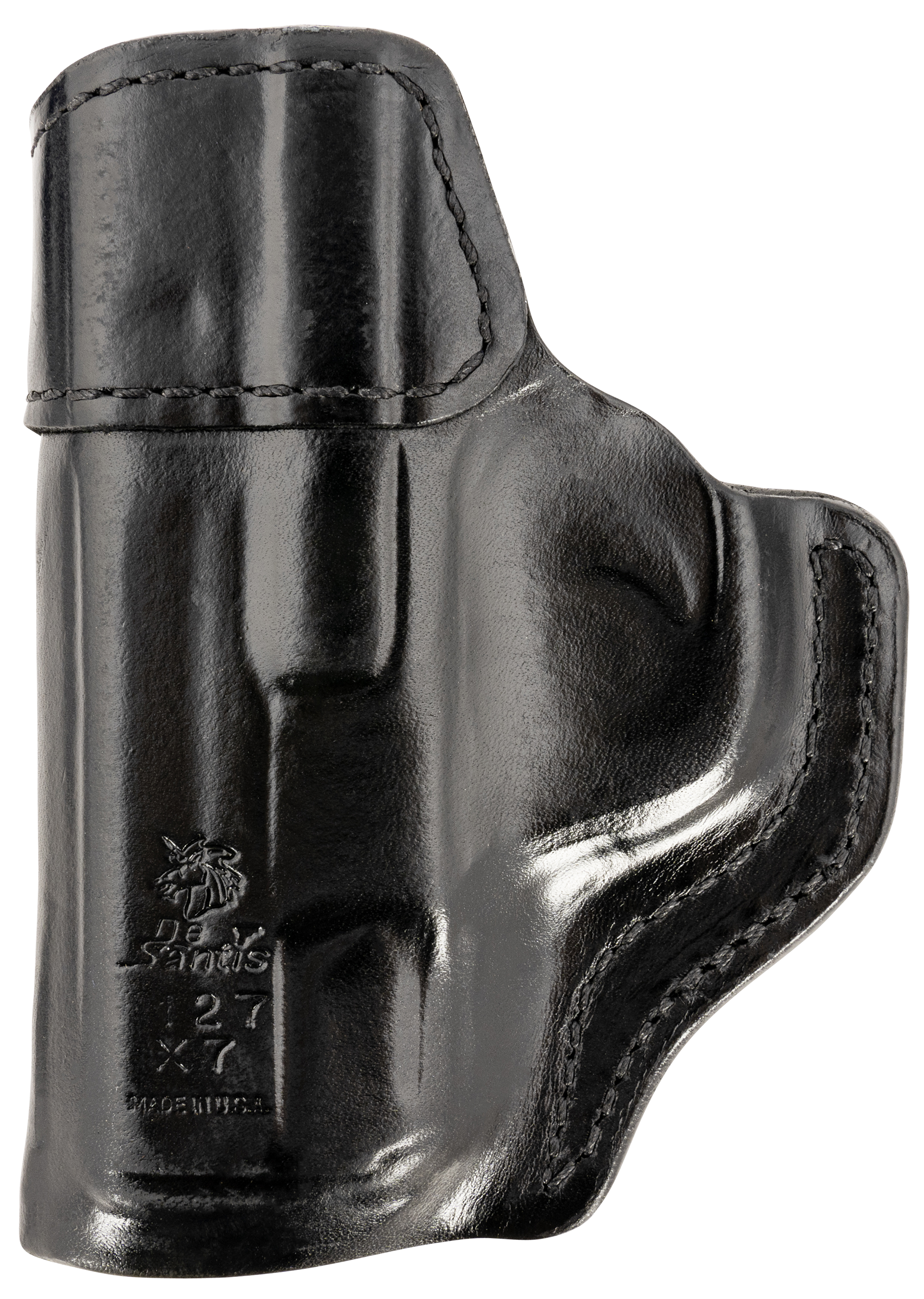 Desantis Gunhide Inside Heat Black Leather Right Hand Belt Clip Holster for S&W M&P Shield 9/40 127BAX7Z0