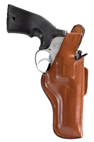 Bianchi 5bhl Thumbsnap Right-Hand Smooth Finish Tan Leather Revolver Belt Holster 10277