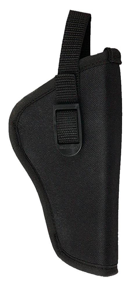 Bulldog Cases Pit Bull Size 14 Right Hand 5" to 6.5" S&W - K/L/N Outside-The-Waistband Hip Holster, Textured Black - DLX-14