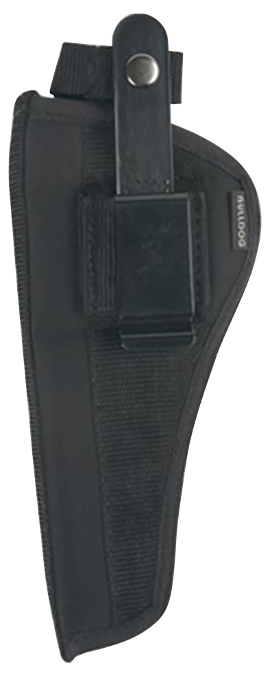 Bulldog Cases Extreme Size 12 Ambidextrous Hand 3" to 4" S&W J/K/L/N Outside-The-Waistband Holster w/ Clam Shell Packaging, Smooth Black - FSN-12