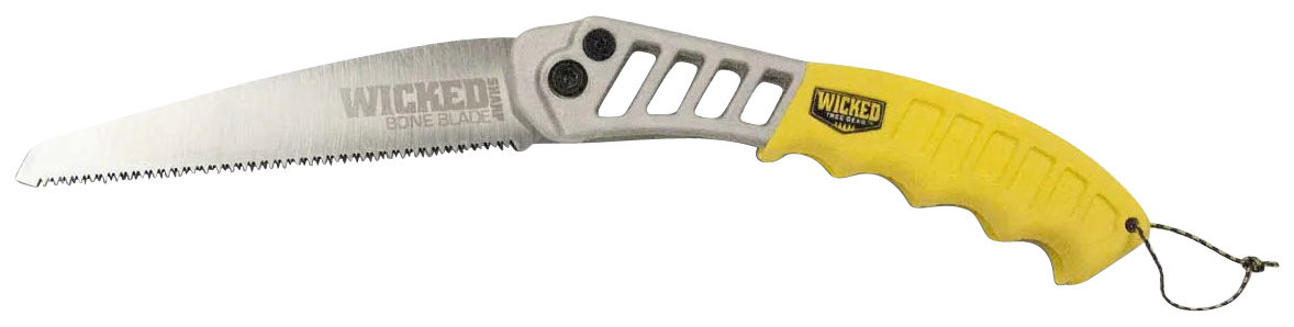 Wicked Tree Gear WTG007 Tough Utility Folding Saw 7 High Carbon Steel Knife WTG007"