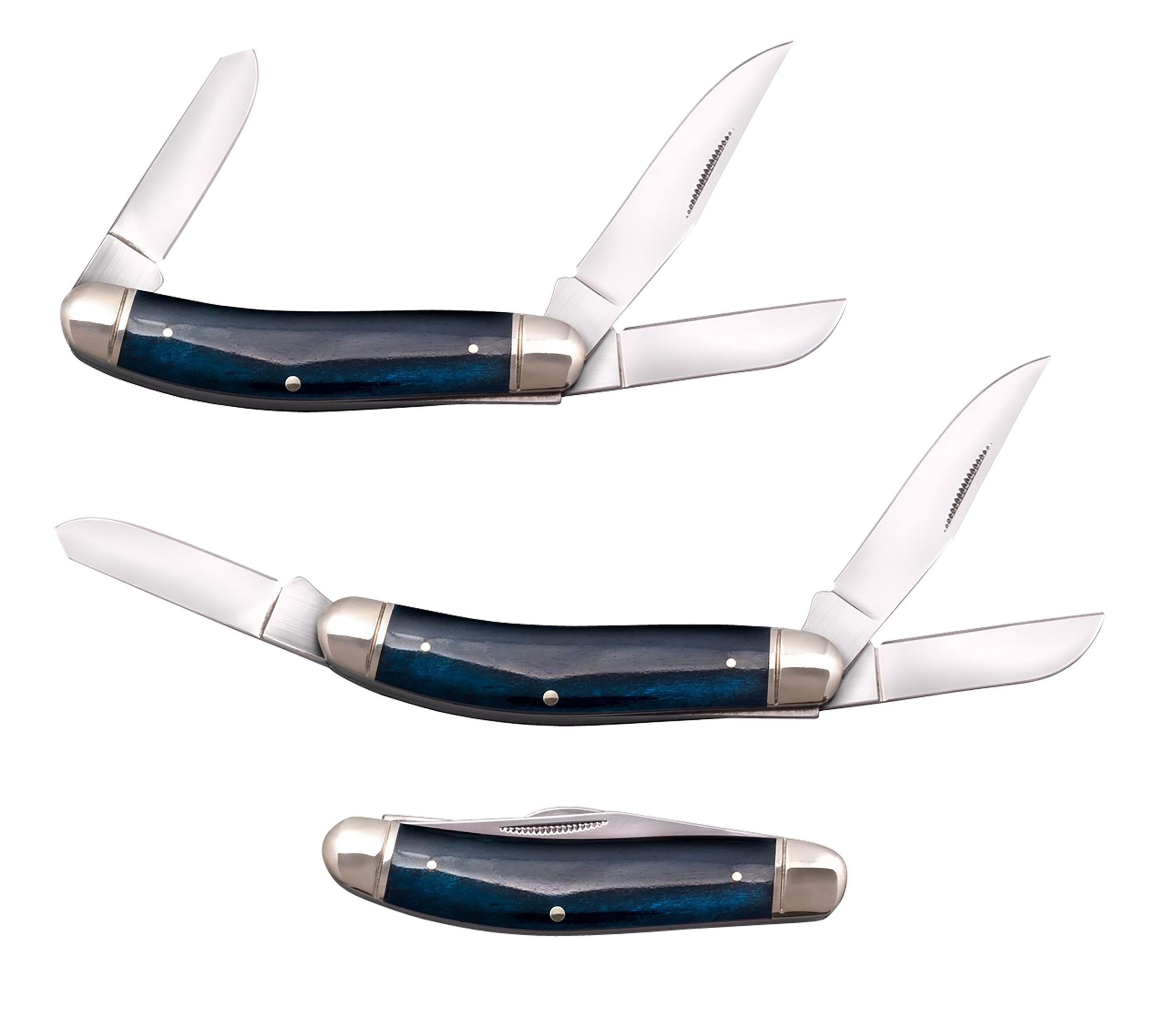 Cold Steel Gentleman's 2/2.10"/2.50" Clip/Sheepsfoot/Spey CSFLGSTKMB"