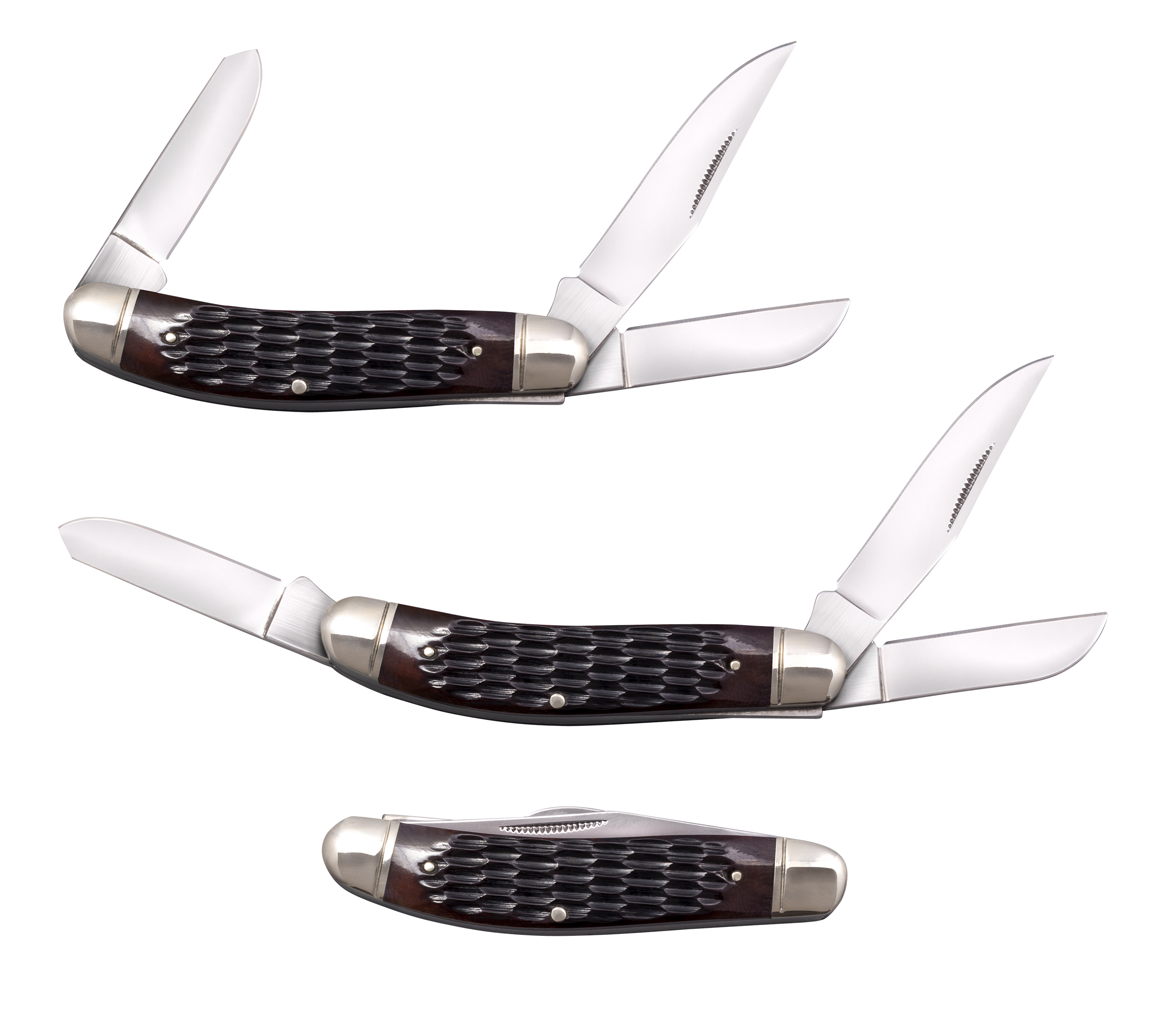 Cold Steel Gentleman's 2/2.10"/2.50" Clip/Sheepsfoot/Spey CSFLGSTKMJ"