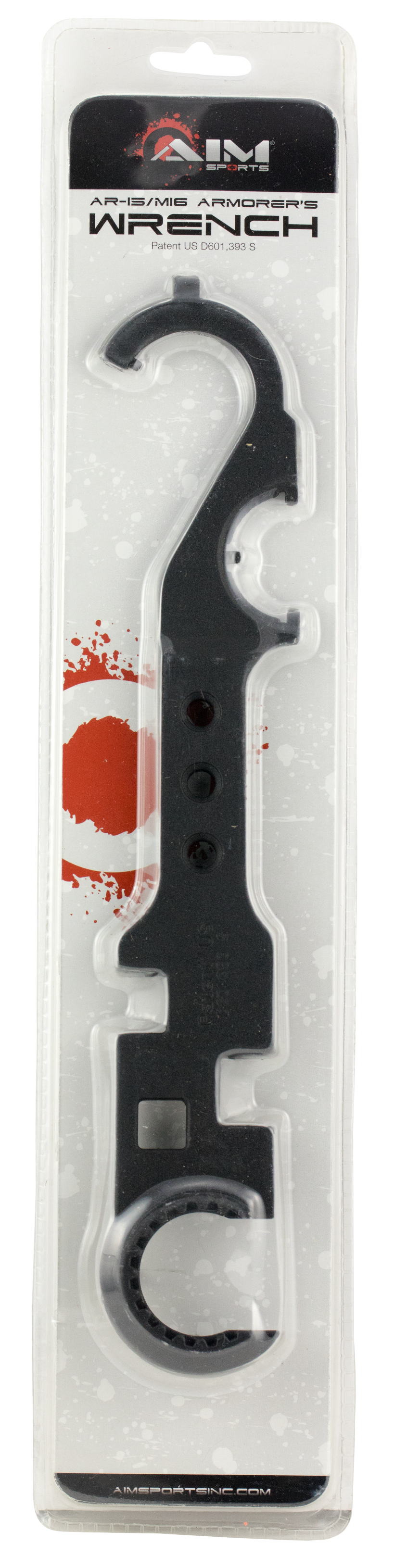 AIM Sports 12.5 Tactical Compact Combo Wrench for AR-Style Rifles (Black)"