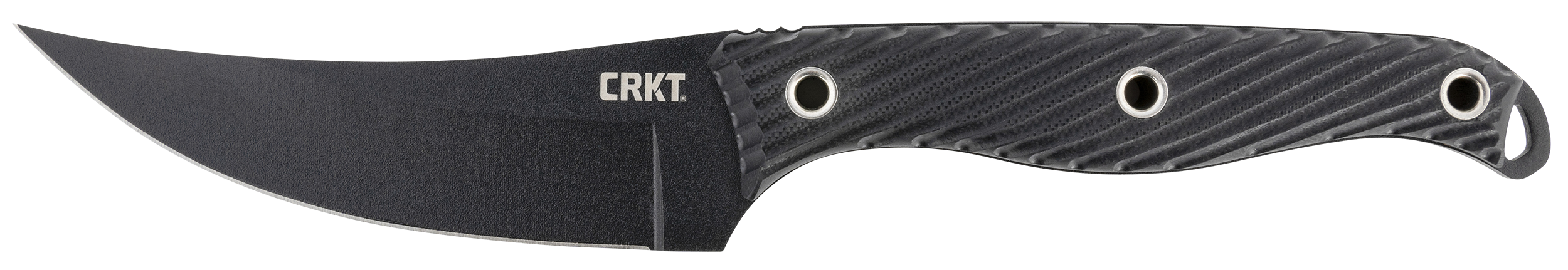 CRKT 2709 Clever Girl 4.60 Fixed Plain Black Powder Coated SK-5 Steel Blade 2709"