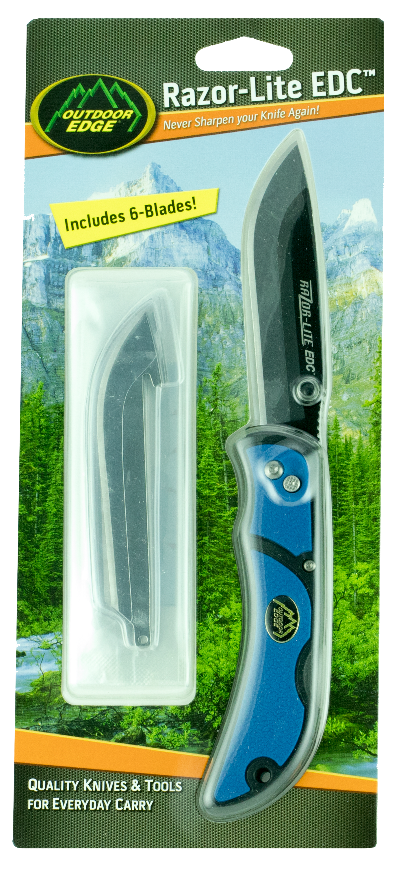 Outdoor Edge Razorlite 3.50 Drop Point Tanto RLU40C"