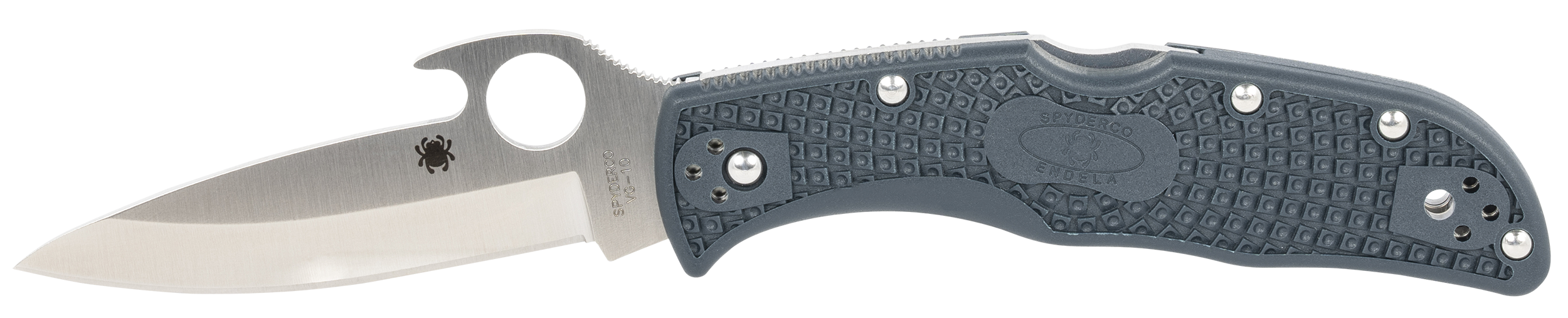 Spyderco Endela 3.41 Clip Point C243PGYW"
