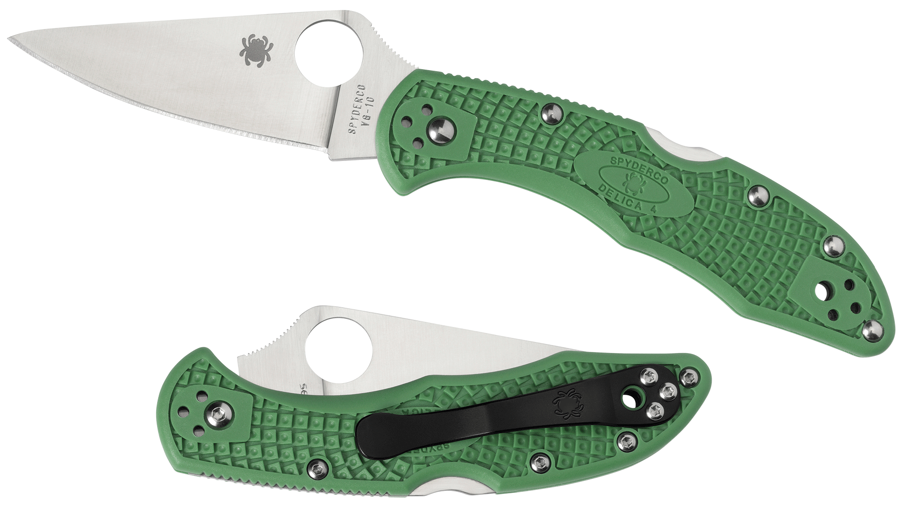 Spyderco Delica 4 2.88 Drop Point C11FPGR"