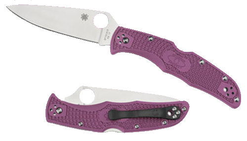 Spyderco Endura 4 3.75 Clip Point C10FPPR"