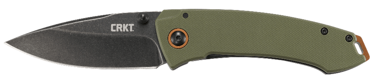 CRKT 2520 Tuna 3.22 Folding Plain Stonewashed Knife 2520"