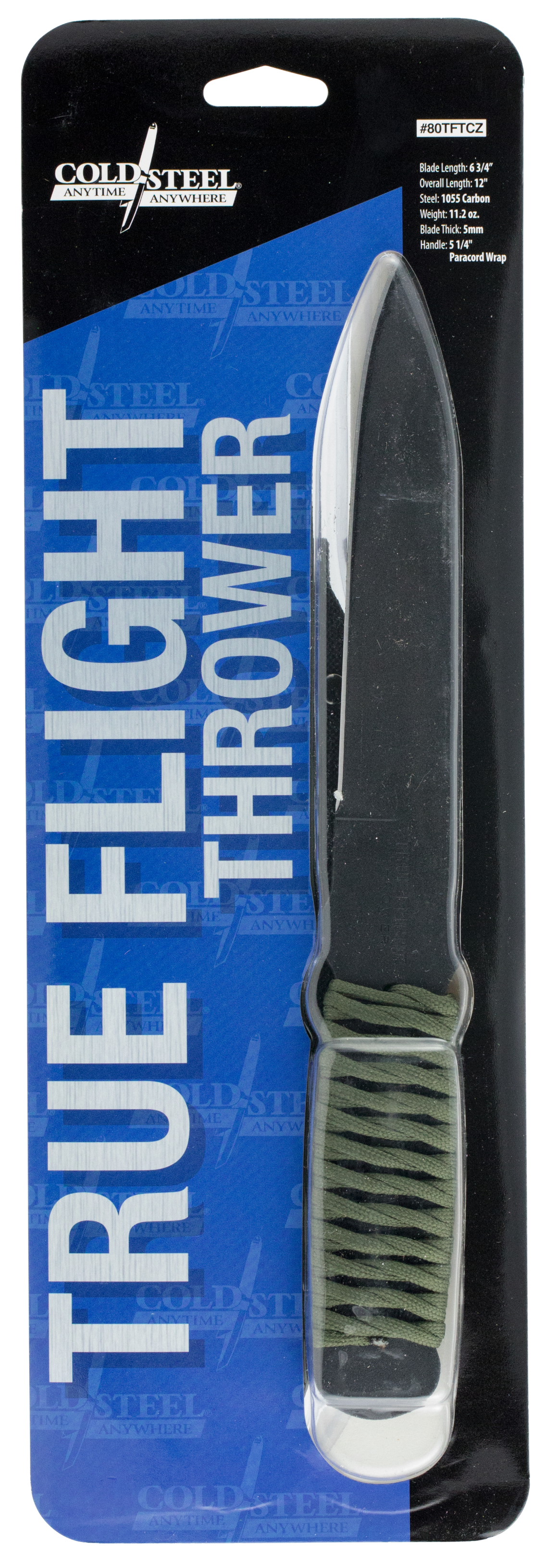Cold Steel True Flight 6.75 Spear Point 80TFTC"