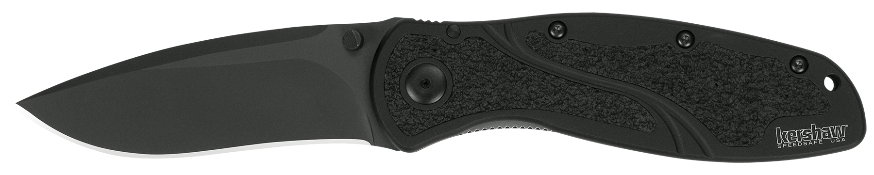Kershaw Blur 3.40 Drop Point w/Recurve 1670BLK"