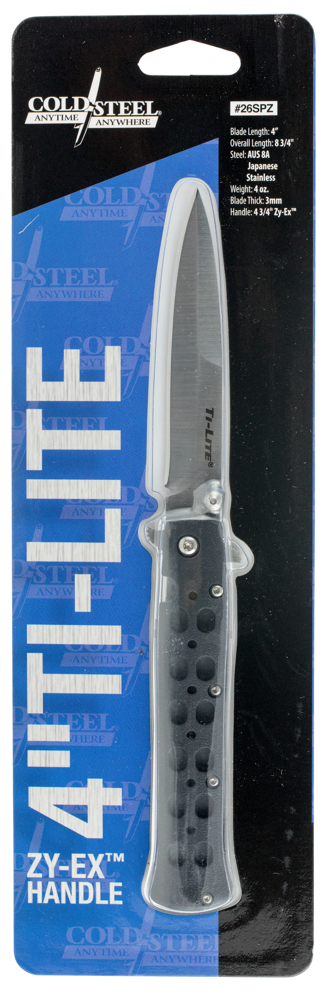Cold Steel Ti-lite 4 Spear Point 26SP