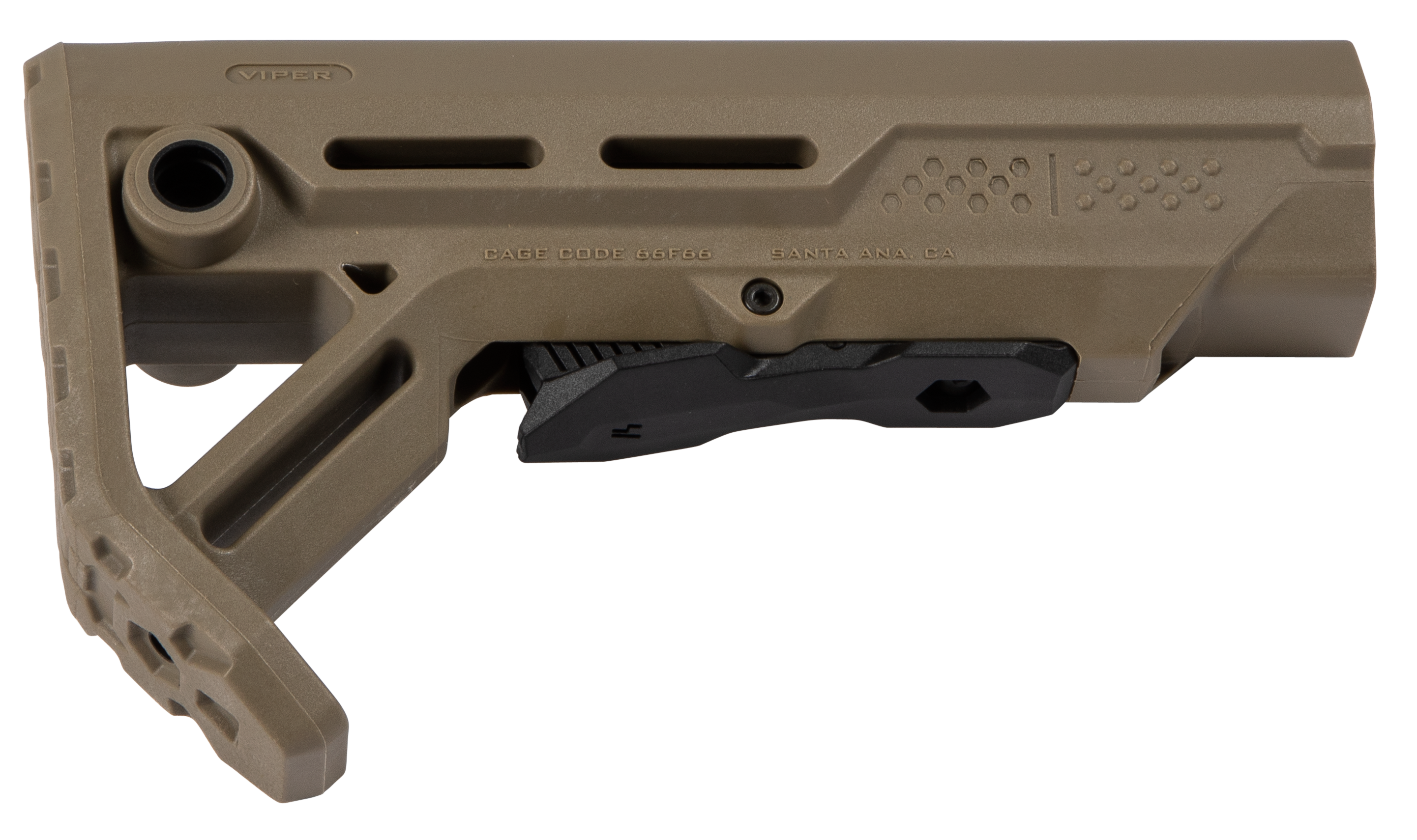 Strike STRIKEESMOD1FDEBK MOD1 MilSpec Flat Dark Earth Synthetic for AR15 M16