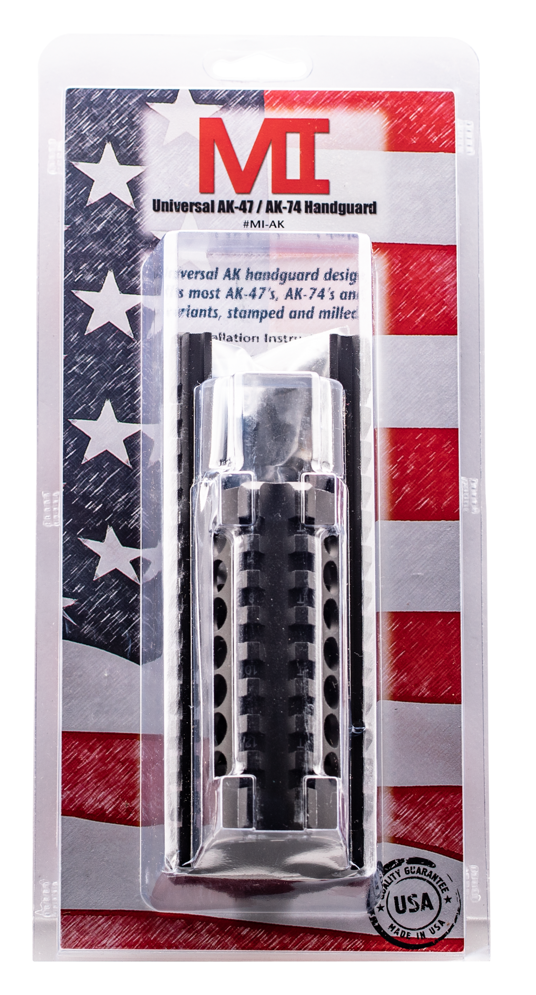 MIDWEST INDUSTRIES INC MIAK AK4774 6061 Aluminum Black Hard Coat Anodized