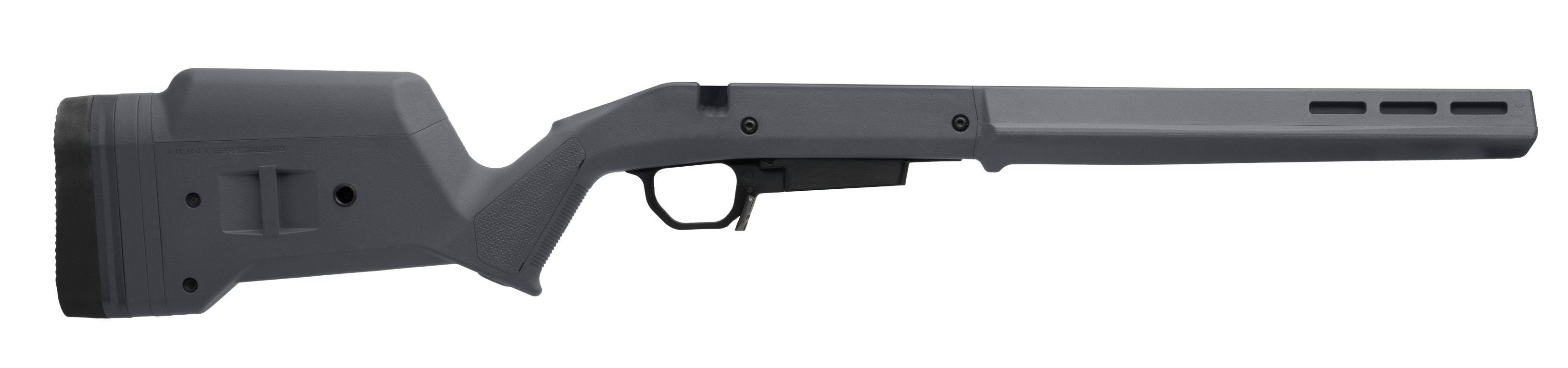 MAGPUL INDUSTRIES HUNTER AMERICAN SYNTHETIC STOCK FOR RUGER AMERICAN SHORT (GRAY)