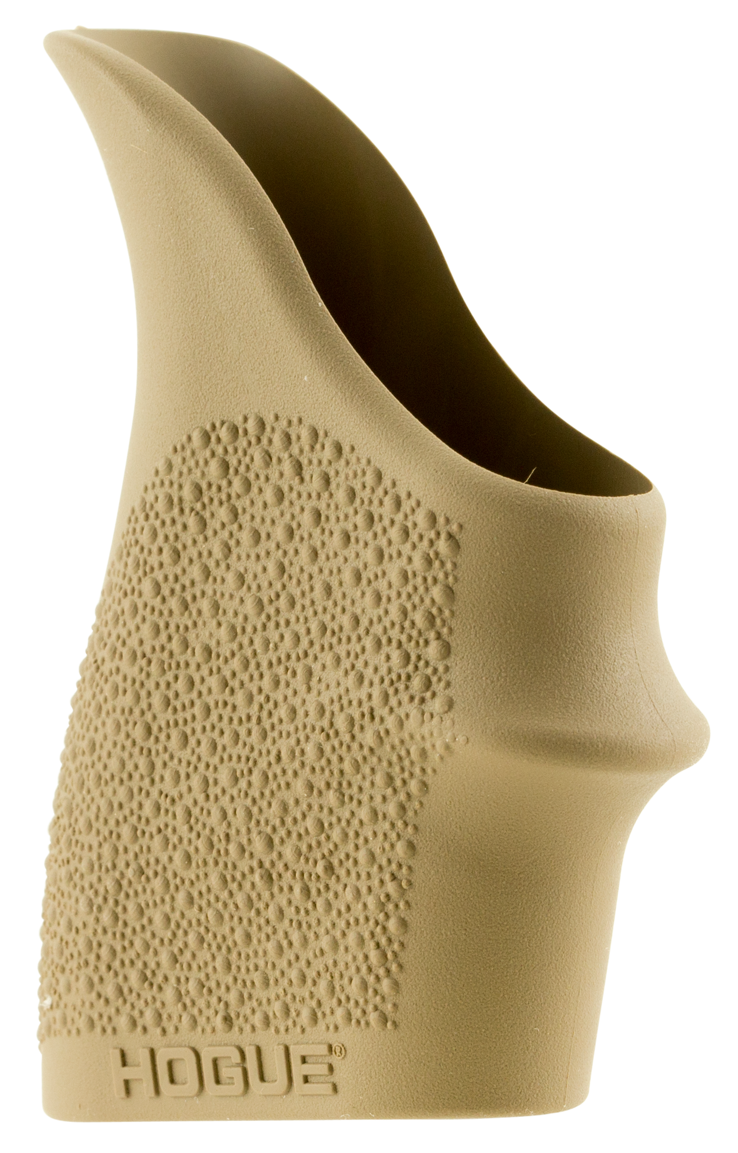 Hogue 18403 HandAll Beavertail Grip Sleeve Textured Flat Dark Earth Rubber For Glock 26 SW MP Shield Ruger LC9