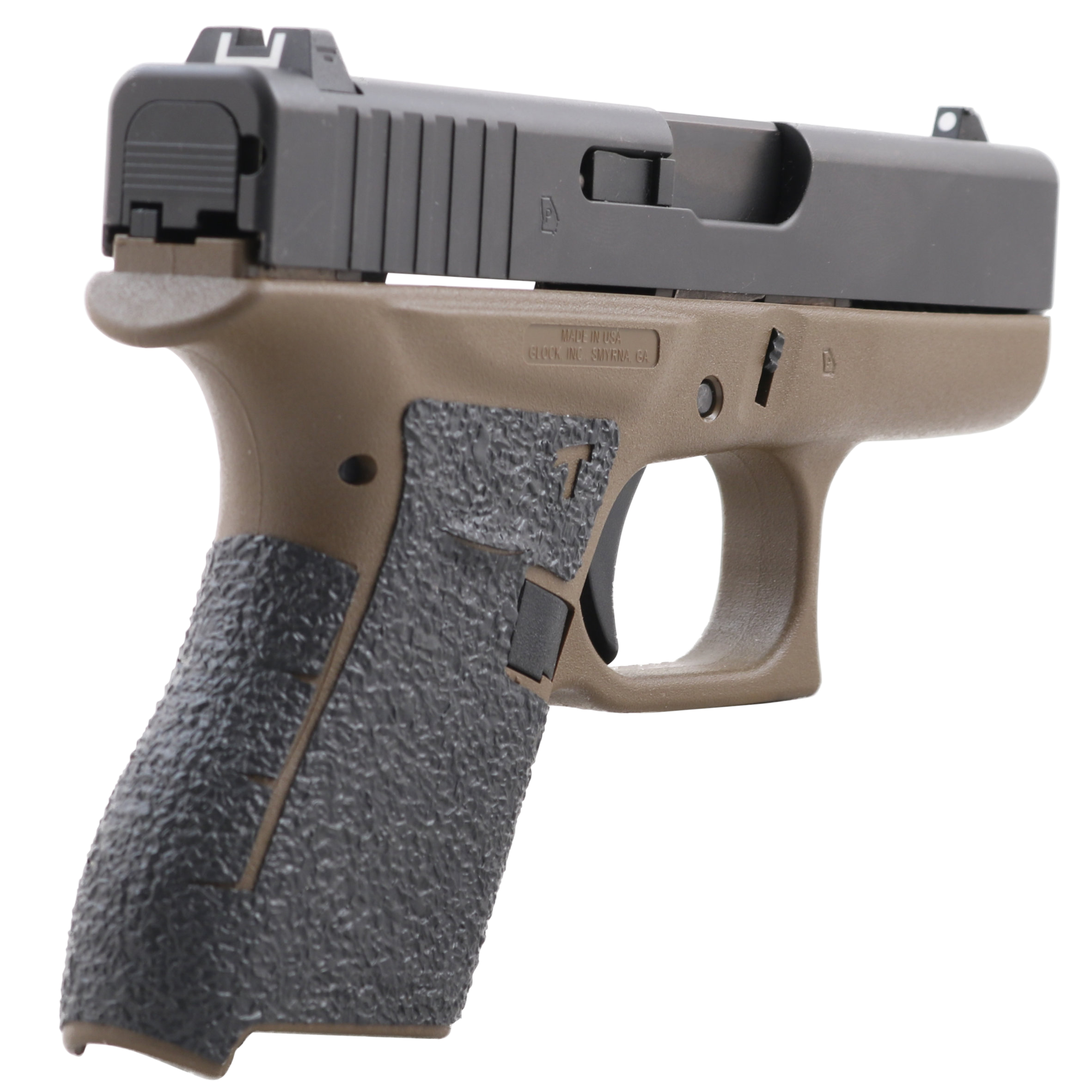 Talon Grips 108R Adhesive Grip Textured Black Rubber For Glock 42