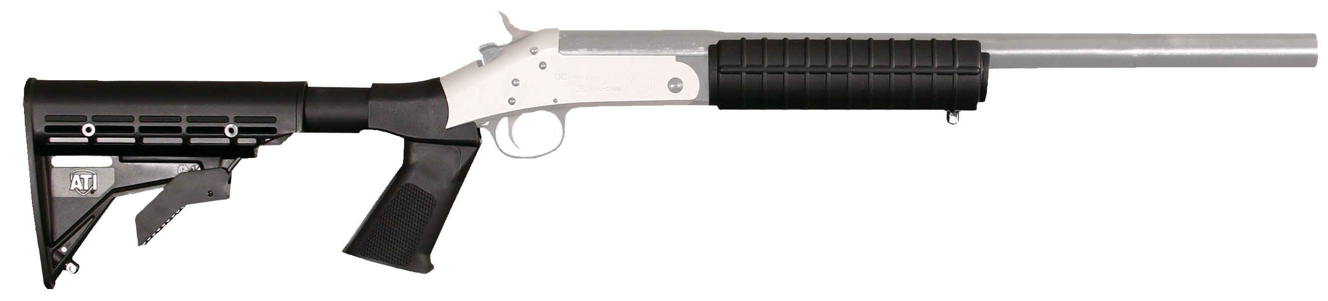 Advanced Technology HRN4100 Shotforce Stock Package Pistol Grip Style Black Synthetic Ribbed Forend for HR New England