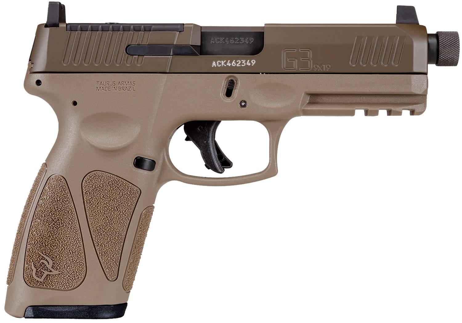 Taurus G3 9mm 4.50 10+1 Flat Dark Earth 1G3P941TAC10