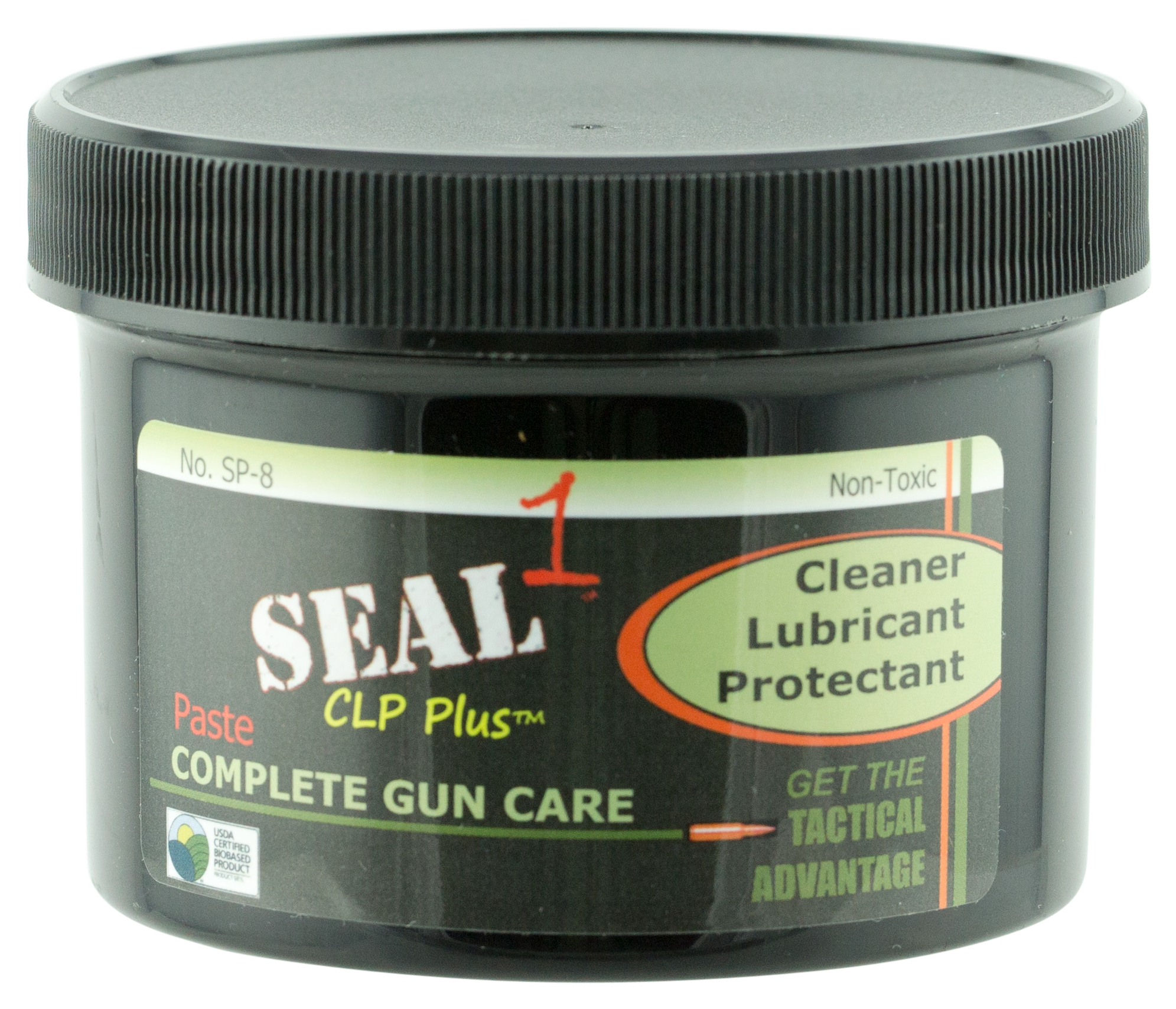 Seal 1 SP8 CLP Plus Paste Cleans Lubricates Protects 8 oz Jar