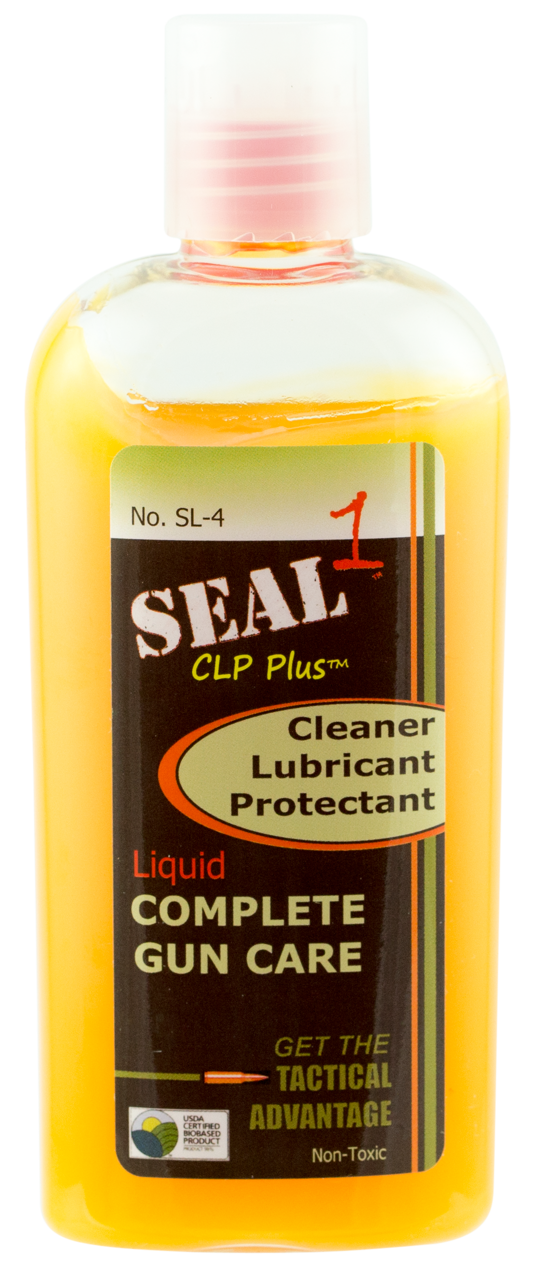 Seal 1 SL4 CLP Plus Liquid Cleans Lubricates Protects 4 oz Squeeze Bottle