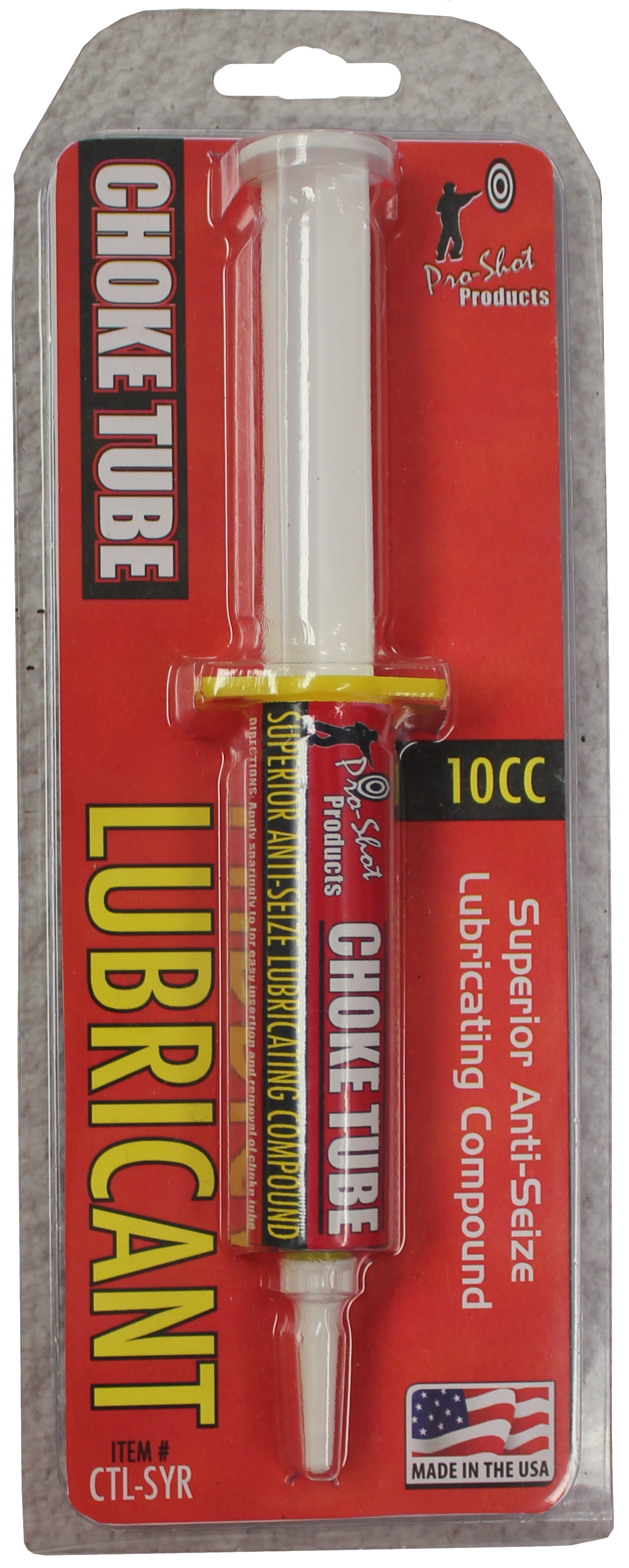 ProShot CTLSYR Choke Tube Lube AntiWear 10 cc Syringe