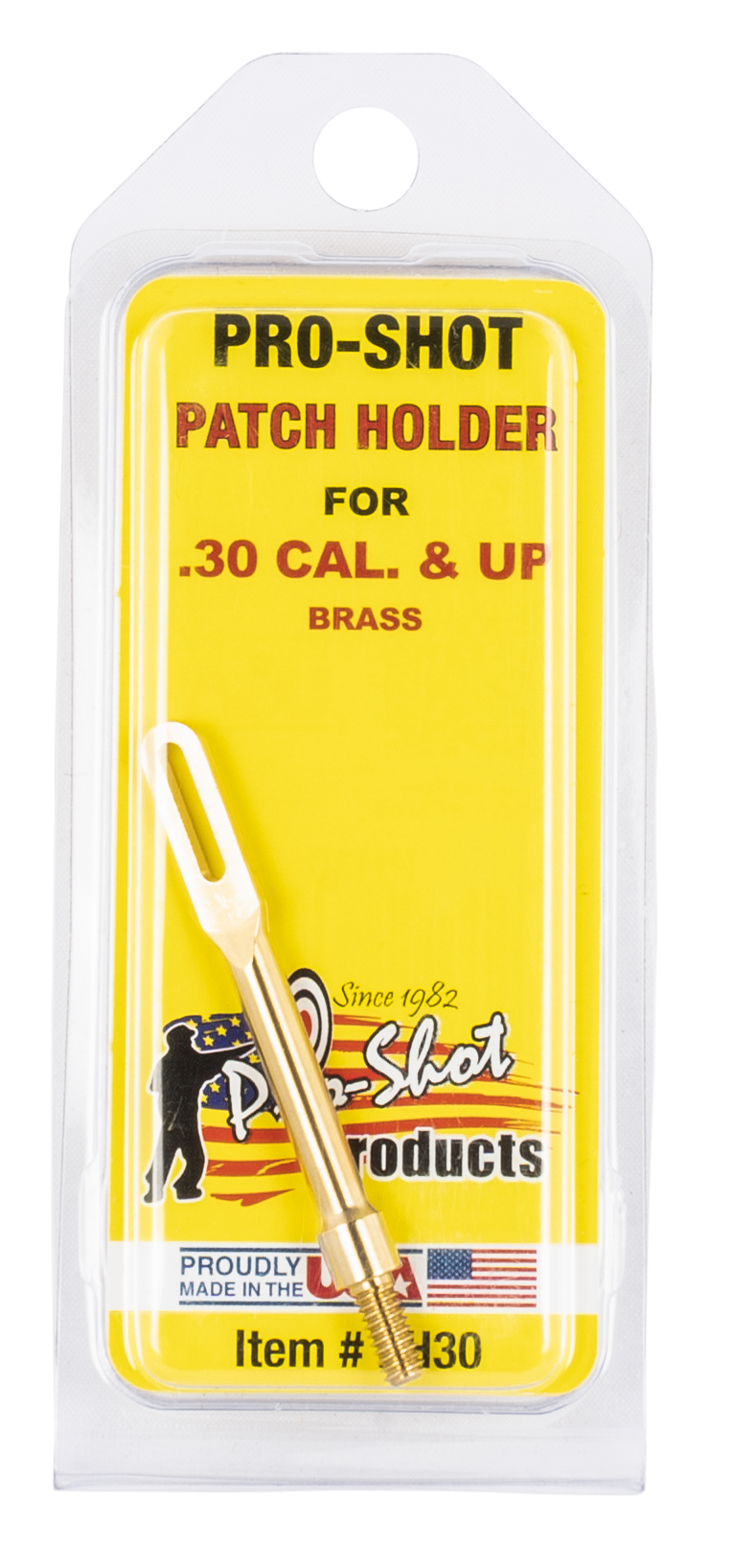 ProShot PH30 Brass Patch Holder .30 .50 Cal RiflePistol 832 Thread Brass