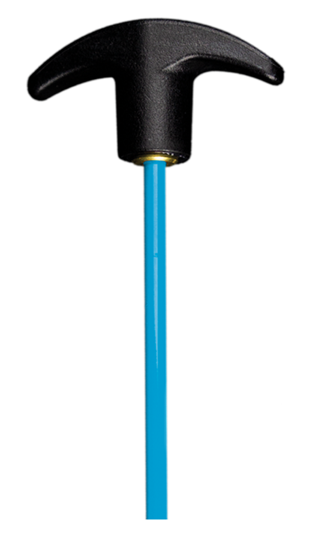 KleenBore SAF303 SAFTCLAD Cleaning Rod .17 .177 Cal Rifle 33 w Swivel Handle