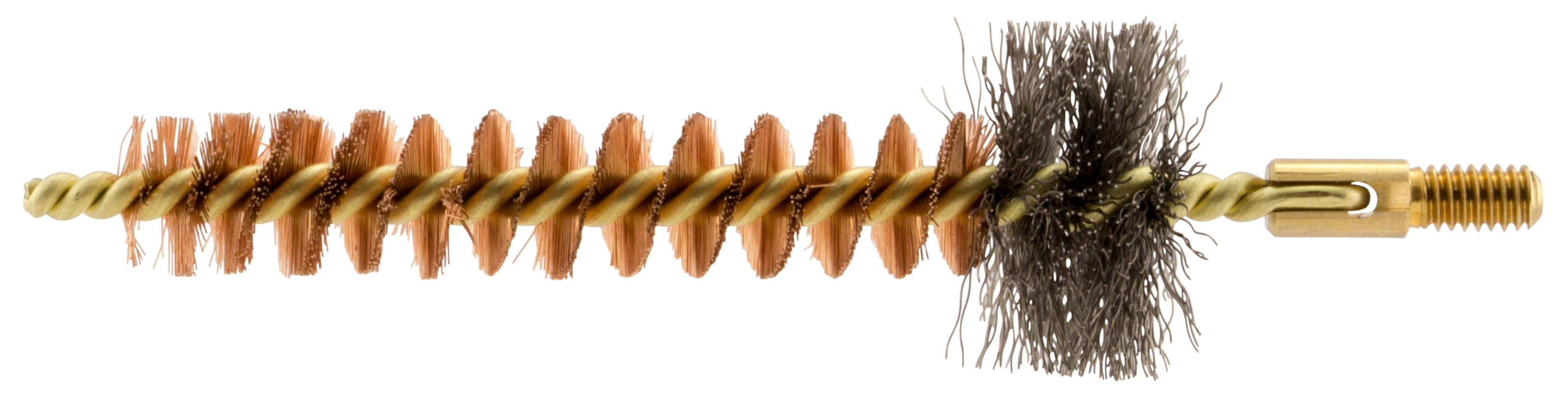 ProShot 223CH Chamber Brush Military Style .223 Rem 5.56x45mm NATO AR Platform 832 Thread BronzeSteel Bristles Brass Core